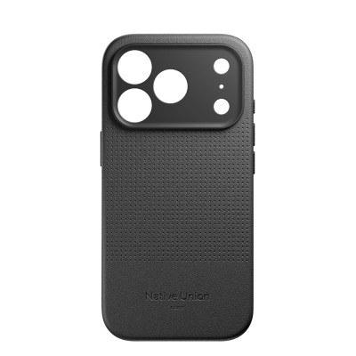 Apple iPhone 17 Pro Case with M-safe Charging Feature, Leather Texture, Native Union 2025 Active Series Cover - 25