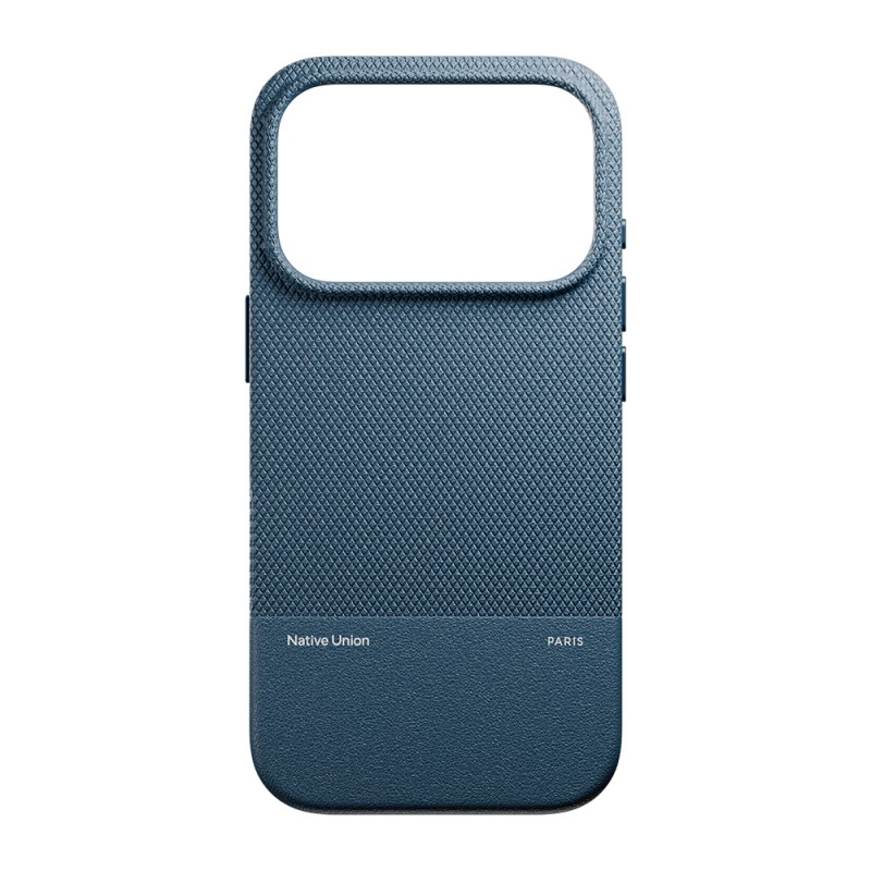 Apple iPhone 17 Pro Case with M-safe Charging Feature, Leather Textured Native Union RE Classic Series Cover - 17