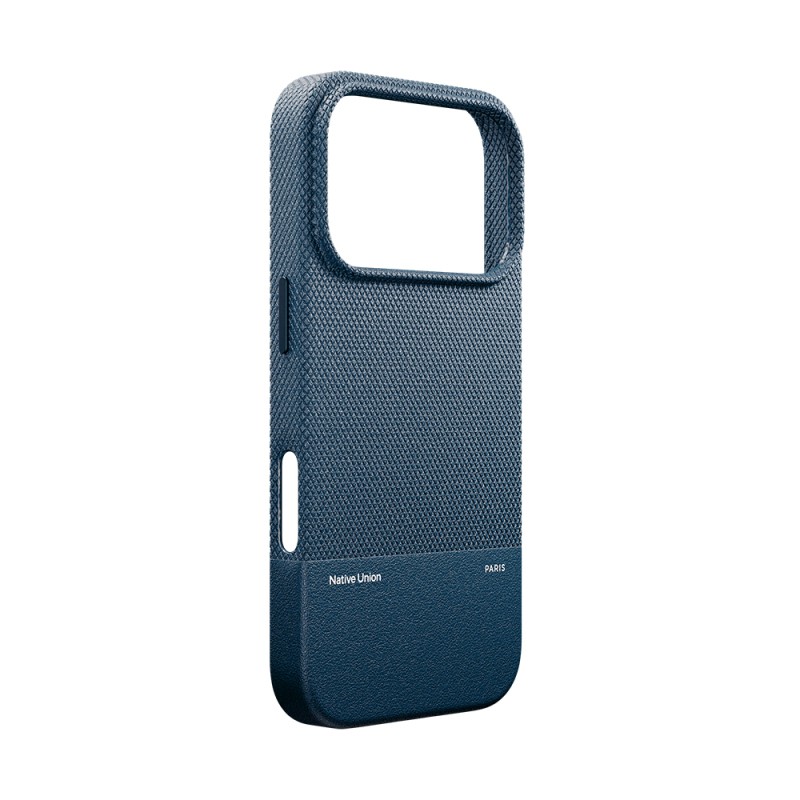 Apple iPhone 17 Pro Case with M-safe Charging Feature, Leather Textured Native Union RE Classic Series Cover - 21