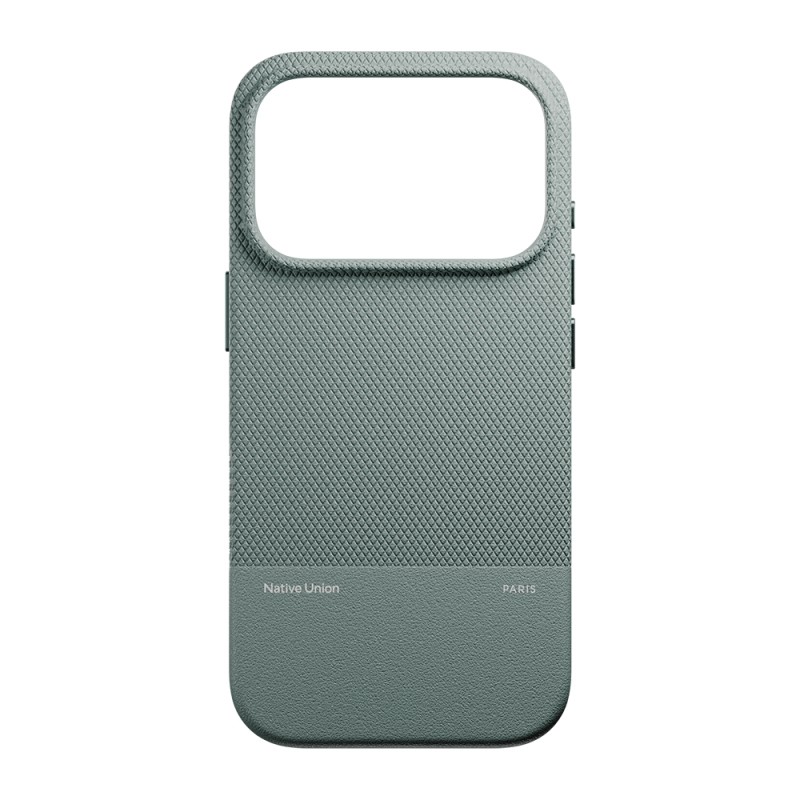 Apple iPhone 17 Pro Case with M-safe Charging Feature, Leather Textured Native Union RE Classic Series Cover - 19