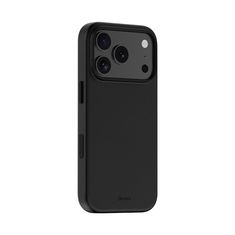 Apple iPhone 17 Pro Case with M-Safe Charging Feature Scratch Resistant Benks VitaPro Series PU Leather Cover - 5