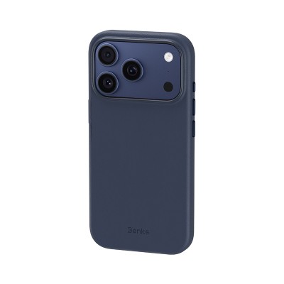 Apple iPhone 17 Pro Case with M-Safe Charging Feature Scratch Resistant Benks VitaPro Series PU Leather Cover - 8