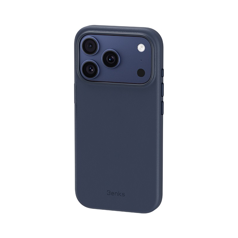 Apple iPhone 17 Pro Case with M-Safe Charging Feature Scratch Resistant Benks VitaPro Series PU Leather Cover - 8