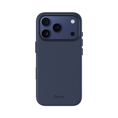 Apple iPhone 17 Pro Case with M-Safe Charging Feature Scratch Resistant Benks VitaPro Series PU Leather Cover - 4