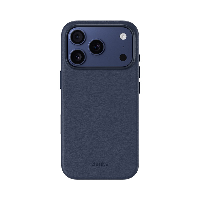 Apple iPhone 17 Pro Case with M-Safe Charging Feature Scratch Resistant Benks VitaPro Series PU Leather Cover - 4