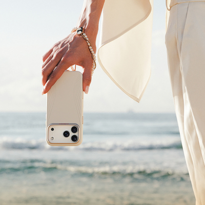 Apple iPhone 17 Pro Case with M-Safe Charging Feature, Striped Design, Udemos Freedom Series Cover - Udemos