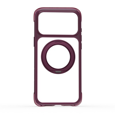 Apple iPhone 17 Pro Case Wiwu AG-203 AeroGuard Ultra Series M-safe Charging Enabled Airbag Designed Stand Cover - 26