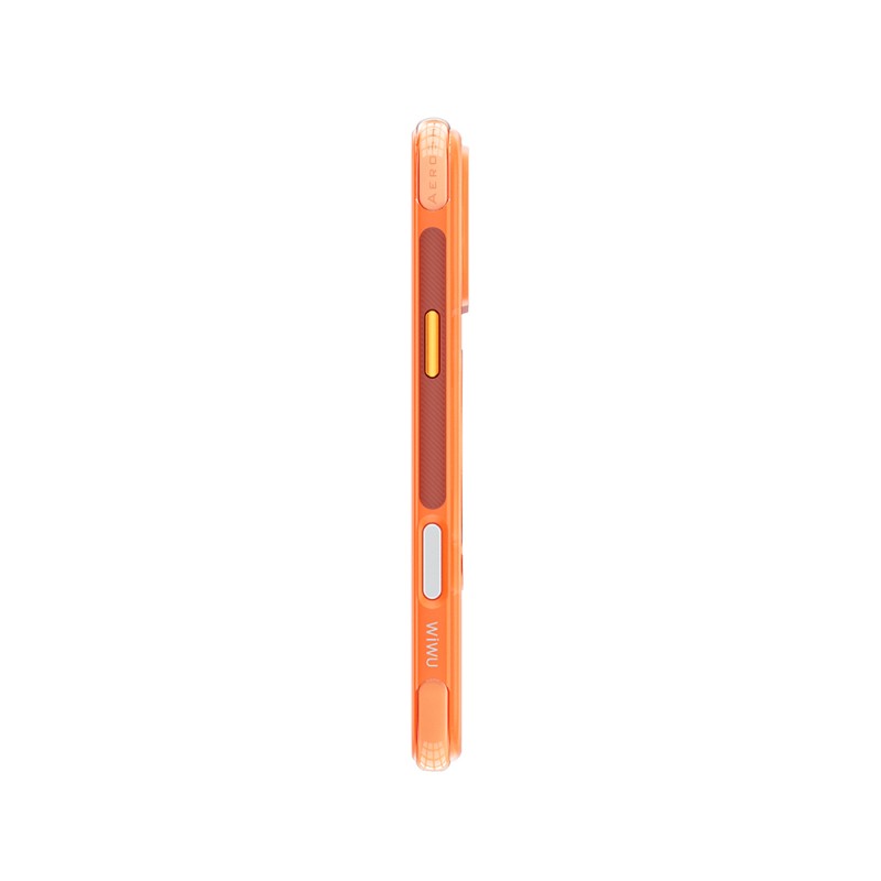 Apple iPhone 17 Pro Case Wiwu AS-203 AeroShield Ultra Series M-safe Charging Enabled Airbag Designed Stand Cover - 17
