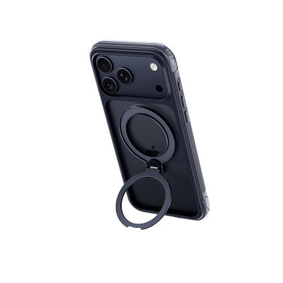 Apple iPhone 17 Pro Case Wiwu AS-203 AeroShield Ultra Series M-safe Charging Enabled Airbag Designed Stand Cover - 22
