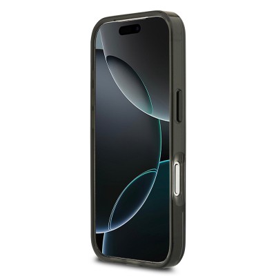 Apple iPhone 17 Pro Kılıf BMW Orjinal Lisanslı M-safe Şarj Özellikli Metal Buton Tasarımlı IML Baskılı M Dizayn Kapak - 6