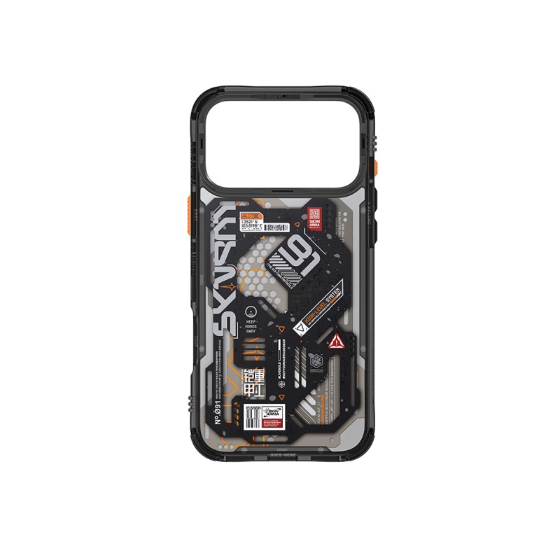 Apple iPhone 17 Pro Kılıf Desenli Airbag Tasarımlı Skinarma Spectra Kapak - 6