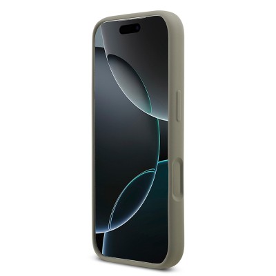 Apple iPhone 17 Pro Kılıf DKNY Orjinal Lisanslı M-safe Şarj Özellikli Metal Logolu Silikon Kapak - 14