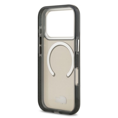Apple iPhone 17 Pro Kılıf Lacoste Orjinal Lisanslı M-safe Şarj Özellikli İkonik Timsah Logolu Buzlu Kapak - 22
