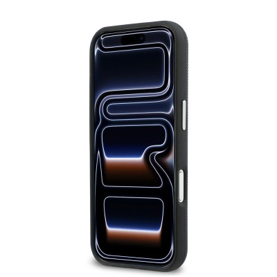 Apple iPhone 17 Pro Kılıf Lacoste Orjinal Lisanslı M-Safe Şarj Özellikli PVC Yarı Pike Desenli Arka Yüzey İkonik Timsah Dokuma Logolu Kapak - 11