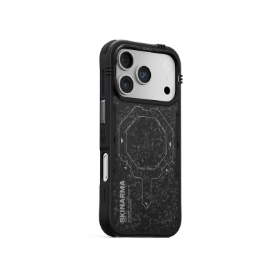 Apple iPhone 17 Pro Kılıf M-safe Şarj Özellikli Airbag Tasarımlı Skinarma Vektor Kapak - 8