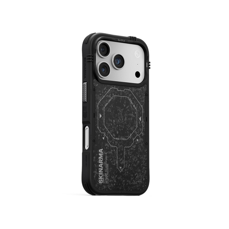Apple iPhone 17 Pro Kılıf M-safe Şarj Özellikli Airbag Tasarımlı Skinarma Vektor Kapak - 8