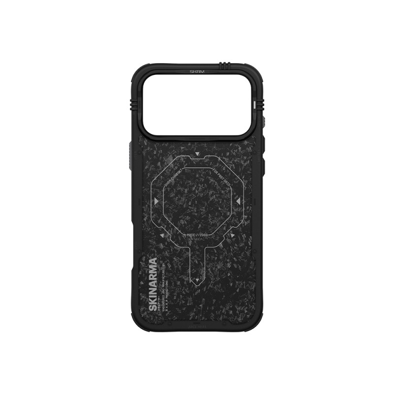 Apple iPhone 17 Pro Kılıf M-safe Şarj Özellikli Airbag Tasarımlı Skinarma Vektor Kapak - 10