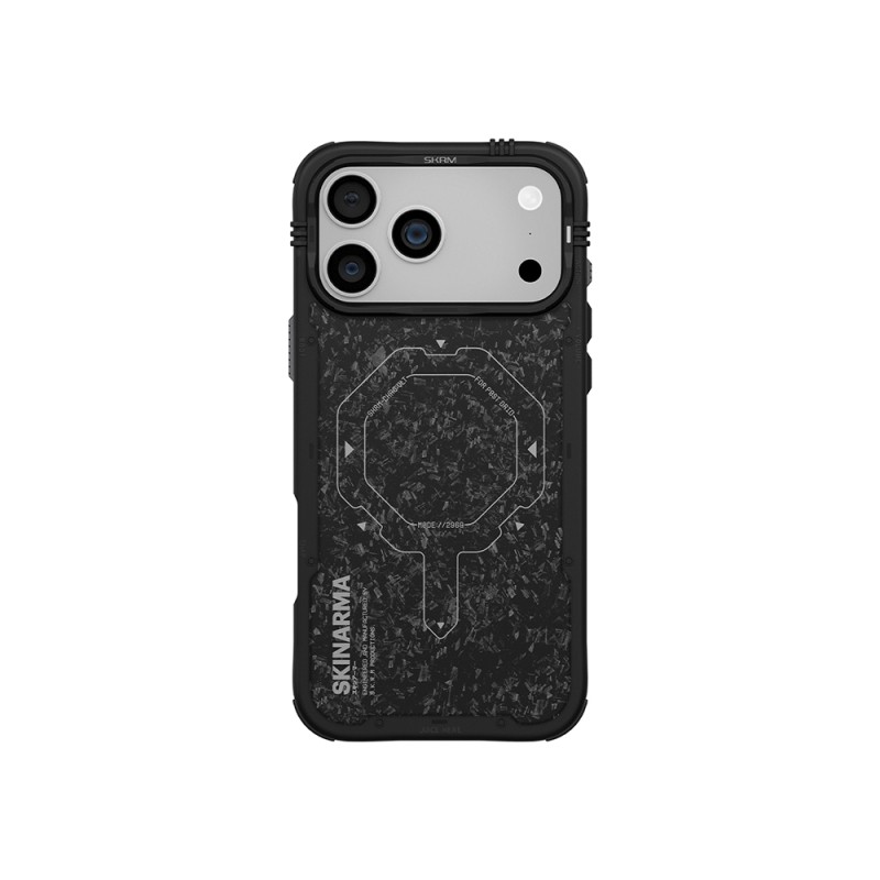 Apple iPhone 17 Pro Kılıf M-safe Şarj Özellikli Airbag Tasarımlı Skinarma Vektor Kapak - 3