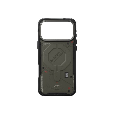Apple iPhone 17 Pro Kılıf M-Safe Şarj Özellikli Airbag Tasarımlı Skinarma Vigor Kapak - 9