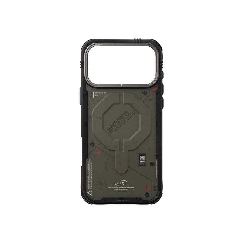 Apple iPhone 17 Pro Kılıf M-Safe Şarj Özellikli Airbag Tasarımlı Skinarma Vigor Kapak - 9