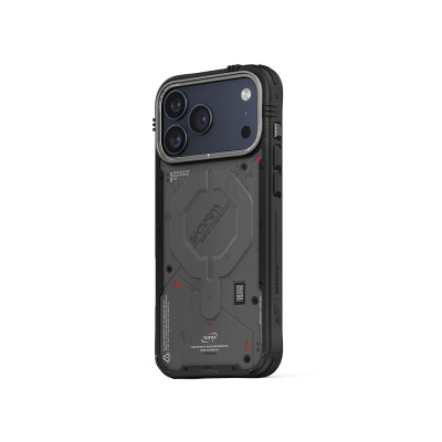 Apple iPhone 17 Pro Kılıf M-Safe Şarj Özellikli Airbag Tasarımlı Skinarma Vigor Kapak - 11