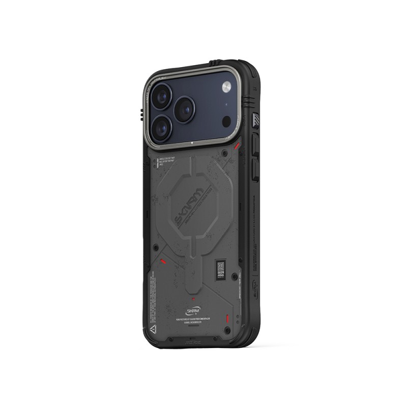 Apple iPhone 17 Pro Kılıf M-Safe Şarj Özellikli Airbag Tasarımlı Skinarma Vigor Kapak - 11