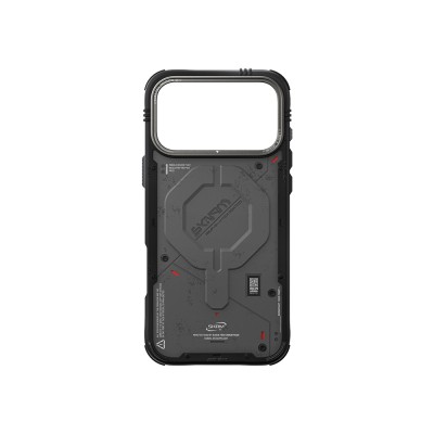 Apple iPhone 17 Pro Kılıf M-Safe Şarj Özellikli Airbag Tasarımlı Skinarma Vigor Kapak - 12