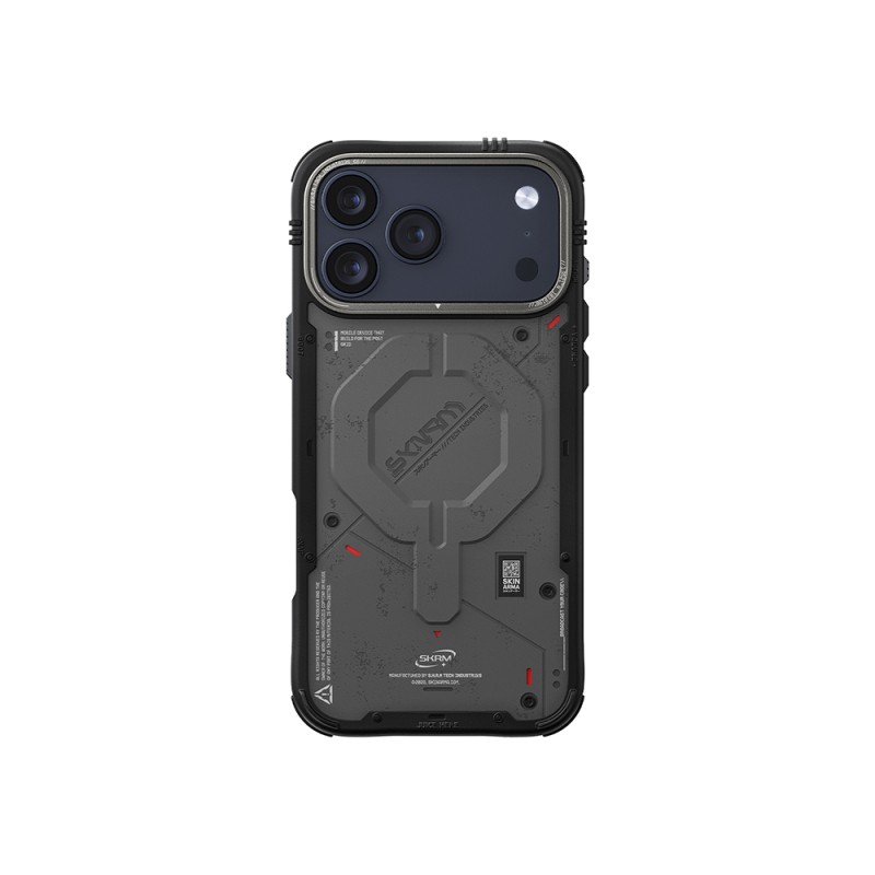 Apple iPhone 17 Pro Kılıf M-Safe Şarj Özellikli Airbag Tasarımlı Skinarma Vigor Kapak - 3