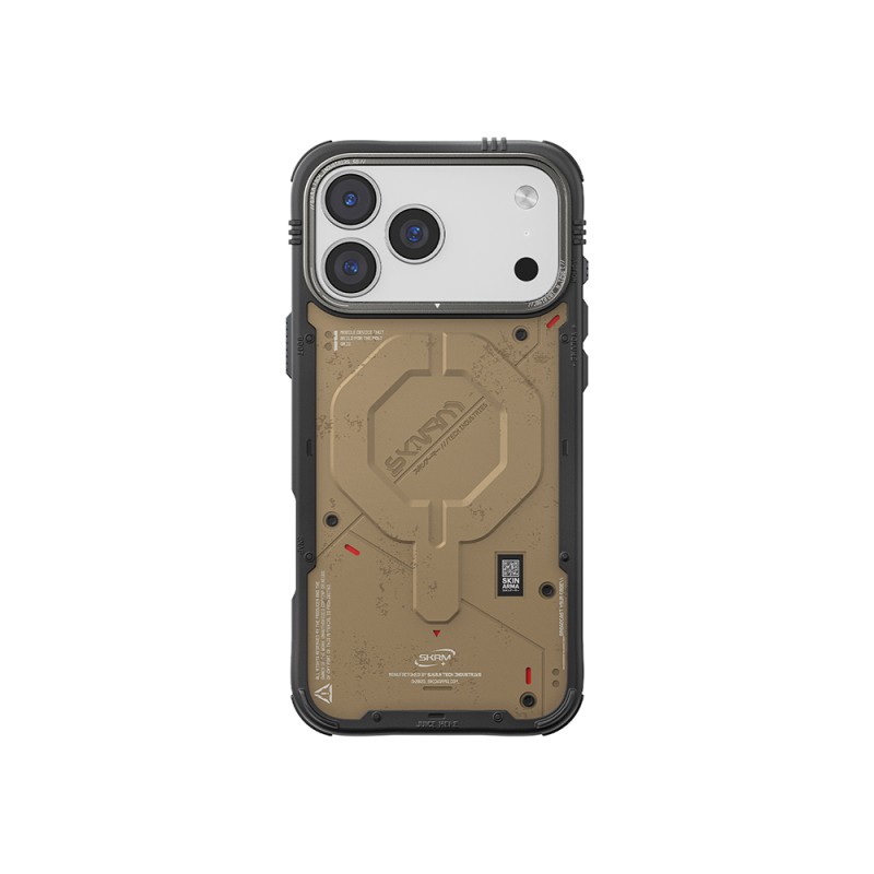 Apple iPhone 17 Pro Kılıf M-Safe Şarj Özellikli Airbag Tasarımlı Skinarma Vigor Kapak - 4