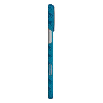 Apple iPhone 17 Pro Kılıf M-safe Şarj Özellikli Aramid Karbon Fiber Pitaka Edge Serisi Happiness Rides Kapak - 10