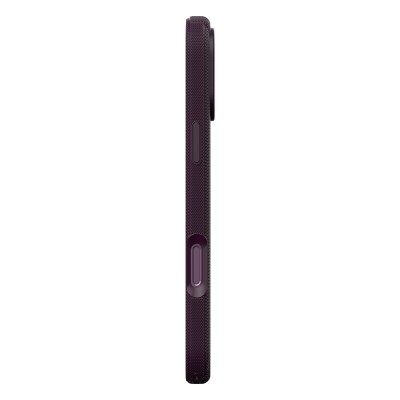 Apple iPhone 17 Pro Kılıf M-Safe Şarj Özellikli Çizgi Desenli Kumaş Dokulu Zore Paris Lorin Kapak - 23