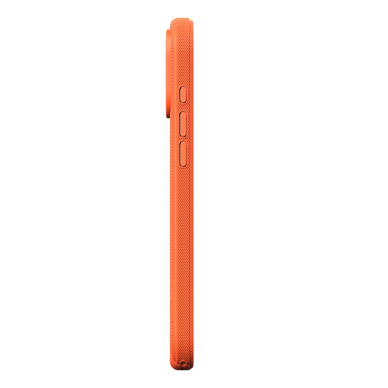Apple iPhone 17 Pro Kılıf M-Safe Şarj Özellikli Çizgi Desenli Kumaş Dokulu Zore Paris Lorin Kapak - 28
