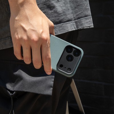 Apple iPhone 17 Pro Kılıf M-safe Şarj Özellikli Deri Dokulu Native Union 2025 Active Serisi Kapak - 22