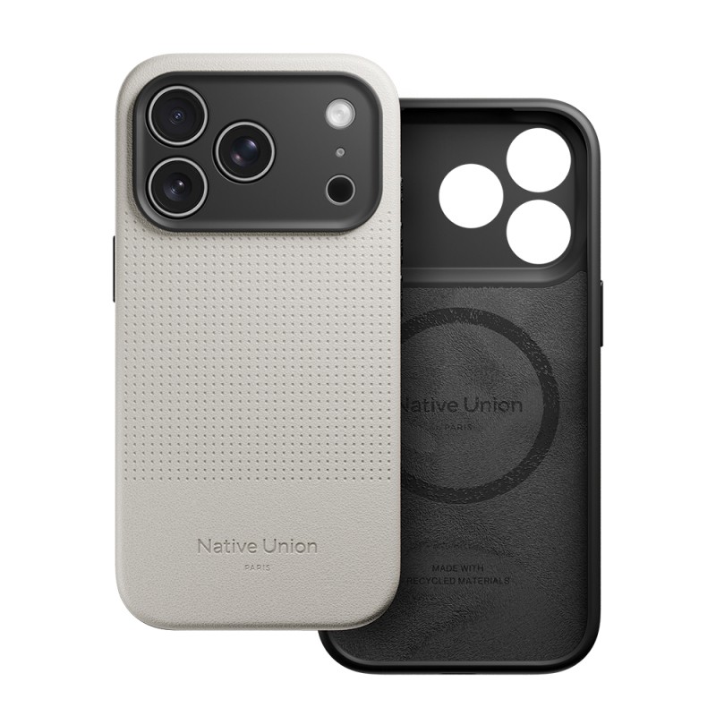 Apple iPhone 17 Pro Kılıf M-safe Şarj Özellikli Deri Dokulu Native Union 2025 Active Serisi Kapak - 6