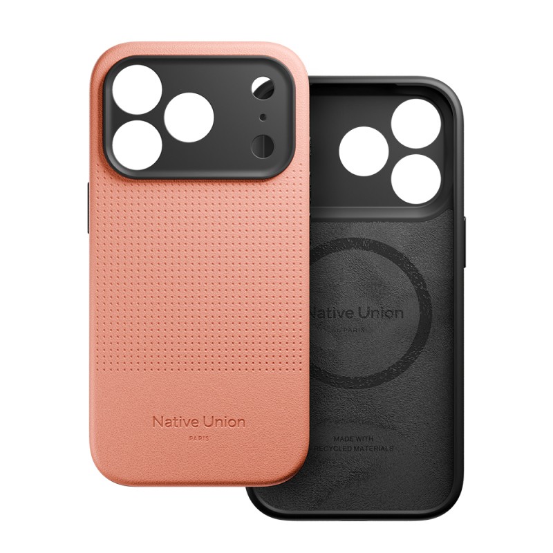 Apple iPhone 17 Pro Kılıf M-safe Şarj Özellikli Deri Dokulu Native Union 2025 Active Serisi Kapak - 13