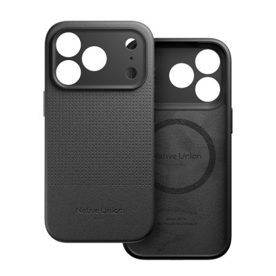 Apple iPhone 17 Pro Kılıf M-safe Şarj Özellikli Deri Dokulu Native Union 2025 Active Serisi Kapak - 27