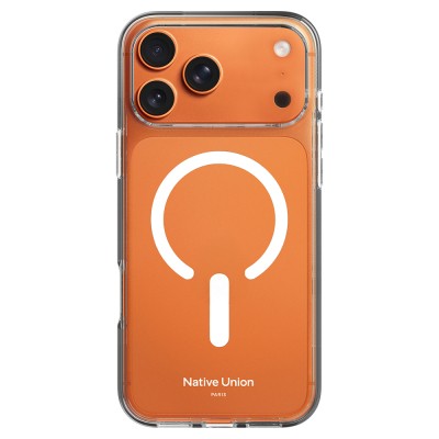 Apple iPhone 17 Pro Kılıf M-safe Şarj Özellikli Native Union RE Clear Serisi Kapak - 2