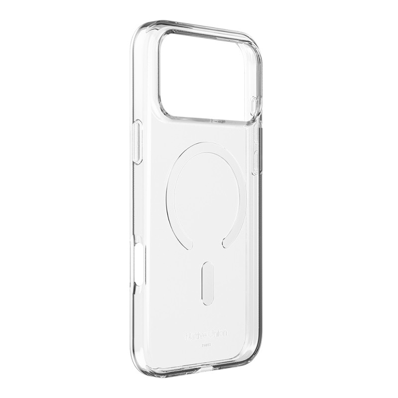Apple iPhone 17 Pro Kılıf M-safe Şarj Özellikli Native Union RE Clear Serisi Kapak - 5