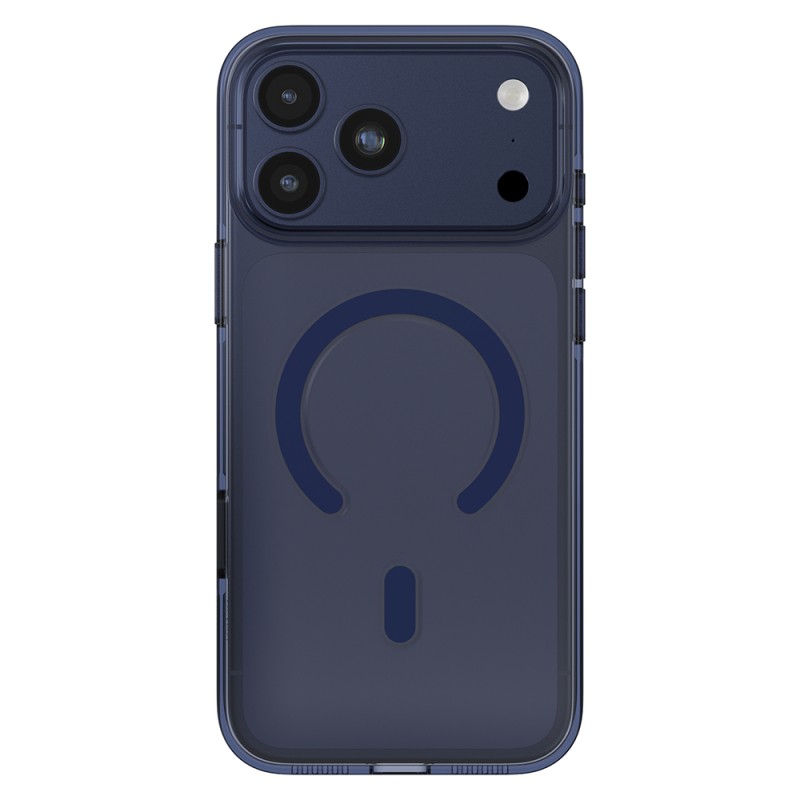 Apple iPhone 17 Pro Kılıf M-safe Şarj Özellikli O-Ring Şeffaf Kajsa Trans Shield Serisi Kapak - 2