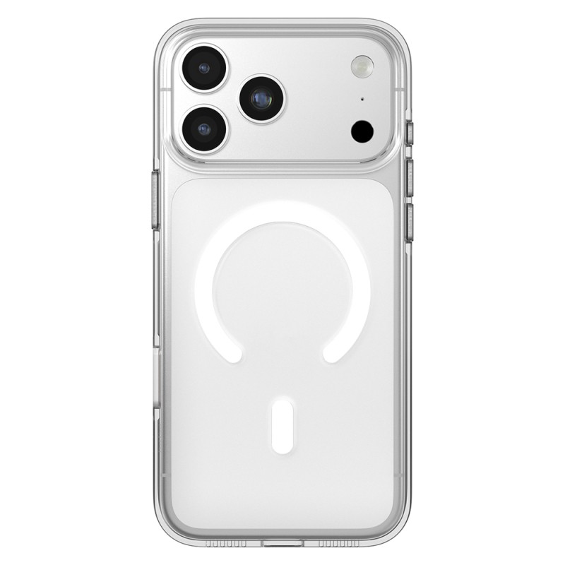 Apple iPhone 17 Pro Kılıf M-safe Şarj Özellikli O-Ring Şeffaf Kajsa Trans Shield Serisi Kapak - 4