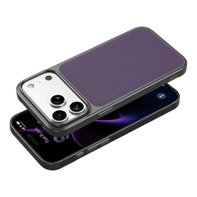 Apple iPhone 17 Pro Kılıf M-Safe Şarj Özellikli PU Zore Paris Trexo Sert PC Kapak - 13