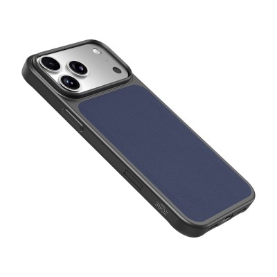 Apple iPhone 17 Pro Kılıf M-Safe Şarj Özellikli PU Zore Paris Trexo Sert PC Kapak - 20