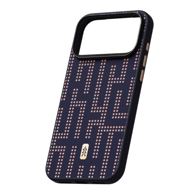 Apple iPhone 17 Pro Kılıf M-safe Şarj Özellikli Raptic Aramid Dual Grid Serisi Karbon Kapak - 6