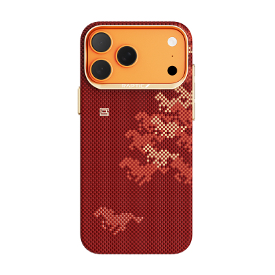 Apple iPhone 17 Pro Kılıf M-safe Şarj Özellikli Raptic Aramid Skin Chivalry Serisi Kapak - Raptic