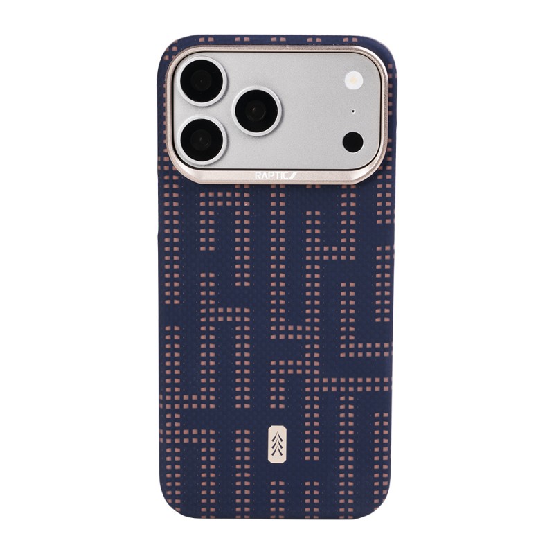 Apple iPhone 17 Pro Kılıf M-safe Şarj Özellikli Raptic Aramid Skin Serisi Karbon Kapak - 2