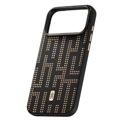 Apple iPhone 17 Pro Kılıf M-safe Şarj Özellikli Raptic Aramid Skin Serisi Karbon Kapak - 28