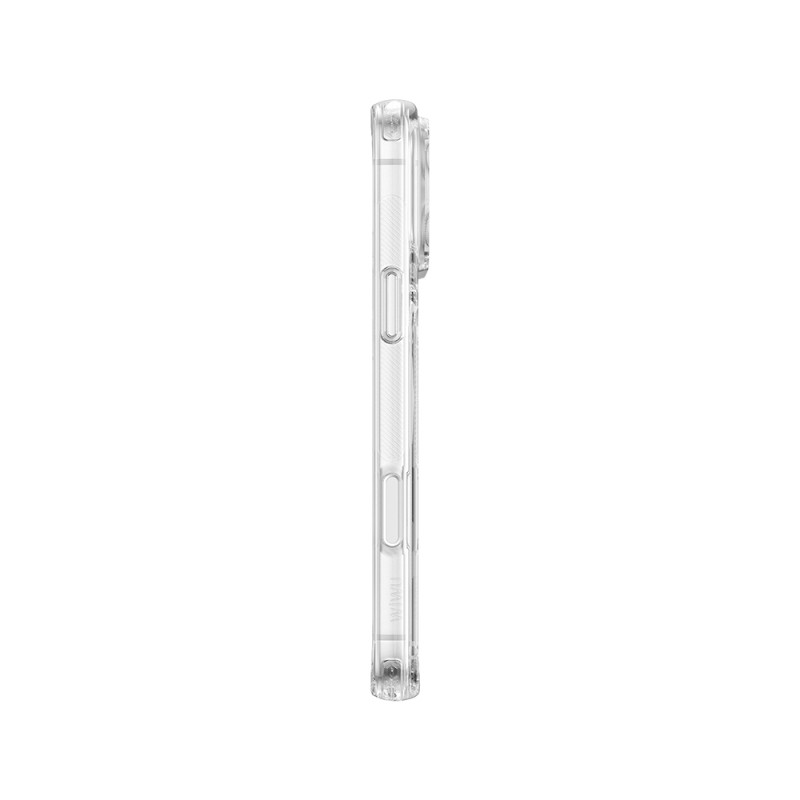 Apple iPhone 17 Pro Kılıf M-safe Şarj Özellikli Wiwu CS-202 Crystal Shield Pro Serisi Anti Yellowing Sert PC Kapak - 3