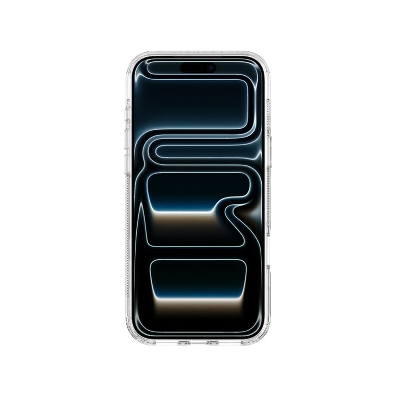 Apple iPhone 17 Pro Kılıf M-safe Şarj Özellikli Wiwu CS-202 Crystal Shield Pro Serisi Anti Yellowing Sert PC Kapak - 4