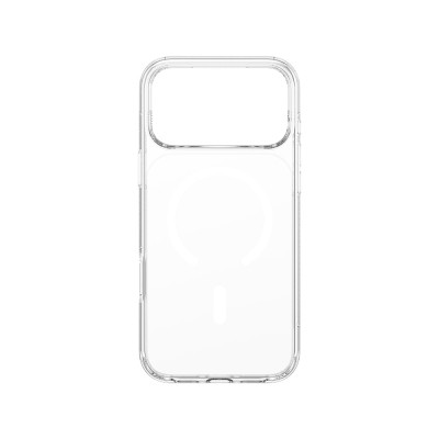 Apple iPhone 17 Pro Kılıf M-safe Şarj Özellikli Wiwu CS-202 Crystal Shield Pro Serisi Anti Yellowing Sert PC Kapak - 5