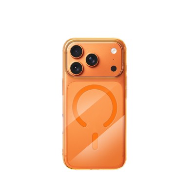 Apple iPhone 17 Pro Kılıf M-safe Şarj Özellikli Wiwu YXK-207 Invisible Pro Sert PC Kapak - 3
